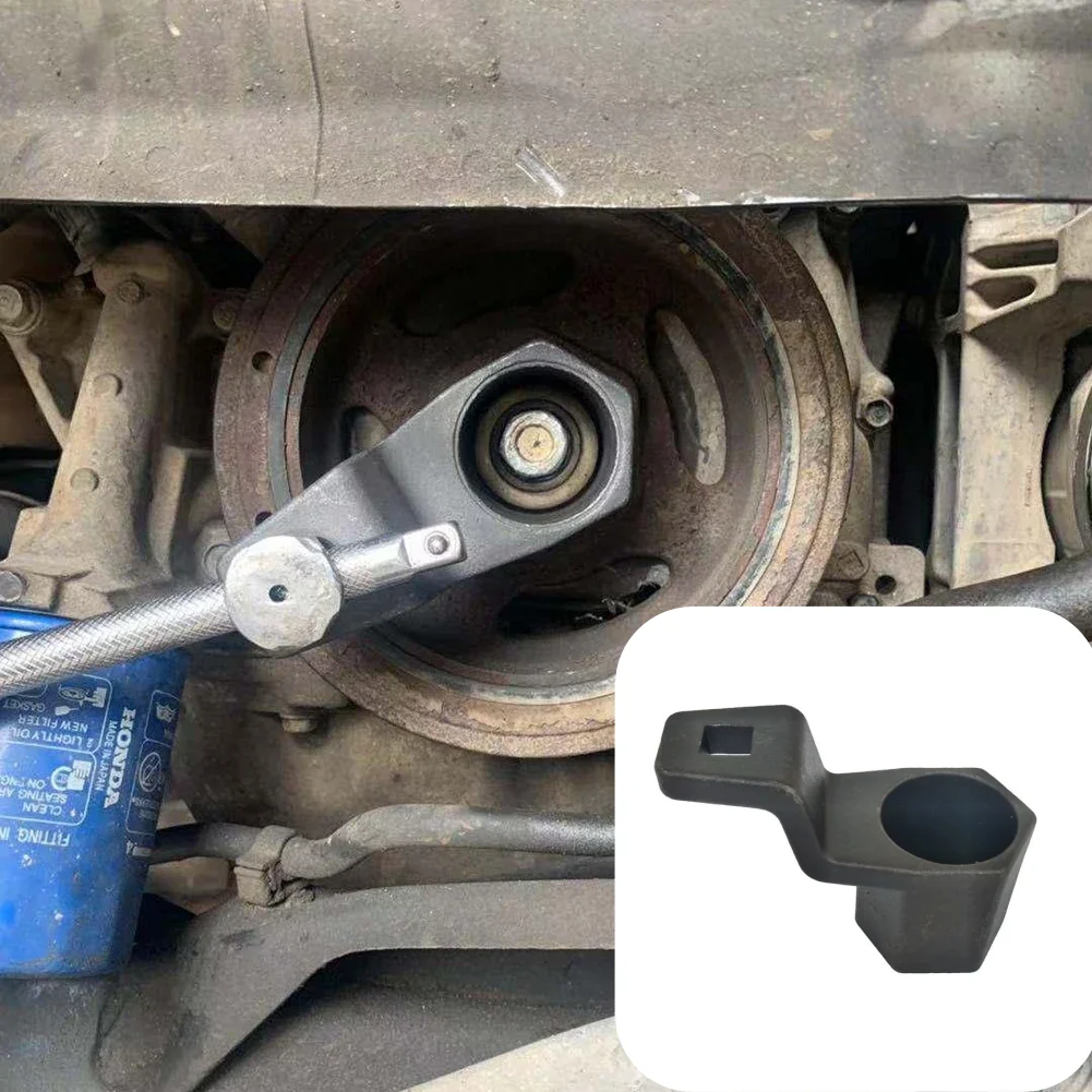 

For Honda & Acura Crank Pulley Removal Tool Socket 50mm Crankshaft Wrench Holder 1/2-Inch Square Drive Spanner Holding Tool