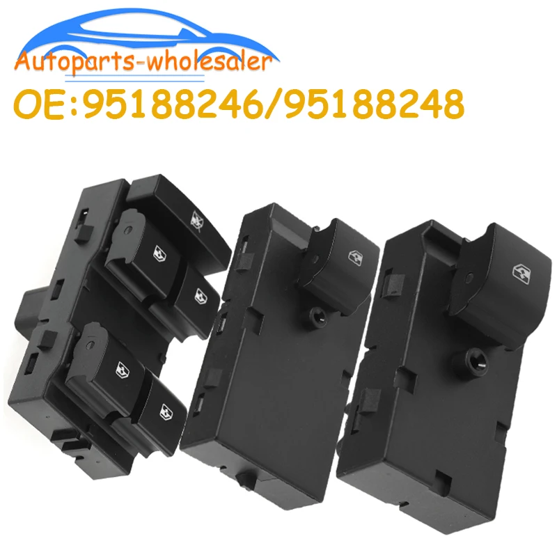 Interruptor de ventanilla principal eléctrico para coche 95188248 95188246 95188249 95460074 para Chevrolet Aveo Sonic Cobalt Tracker/TRAX