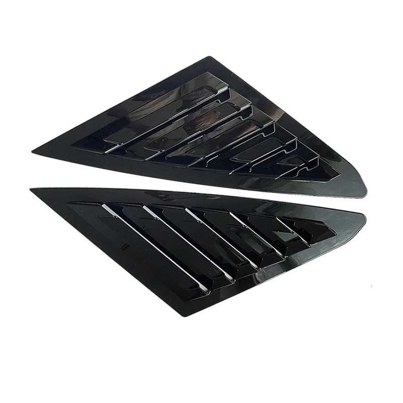 For Ford Focus Sedan 2012 2013 2014 2015 2016 2017 2018 Car Rear Window Louver Shutter Cover Side Vent Trim Windshield Cover