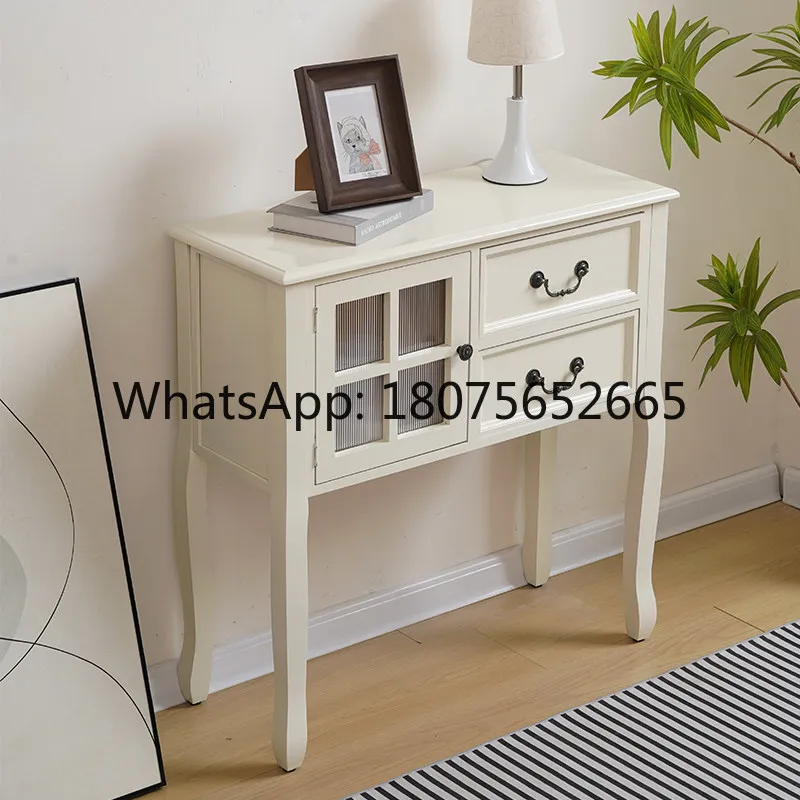 American-style living room sideboard console table for hallway, entryway, and decor view 4