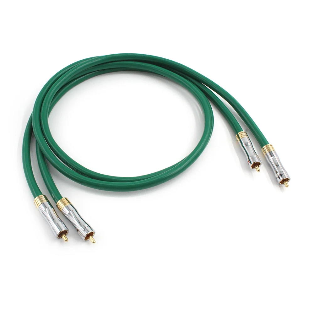 MCINTOSH 2328 99.998% Pure Copper HiFi Audio cable RCA interconnect cable Audiophile RCA TO RCA Audio Cable