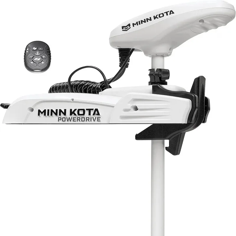 

СОВЕРШЕННО НОВЫЙ электрический троллинговый двигатель Minn Kota Riptide PowerDrive с креплением для лука и пультом дистанционного управления, 55 фунтов. Тяга, 54 дюйма. Вал, Солява