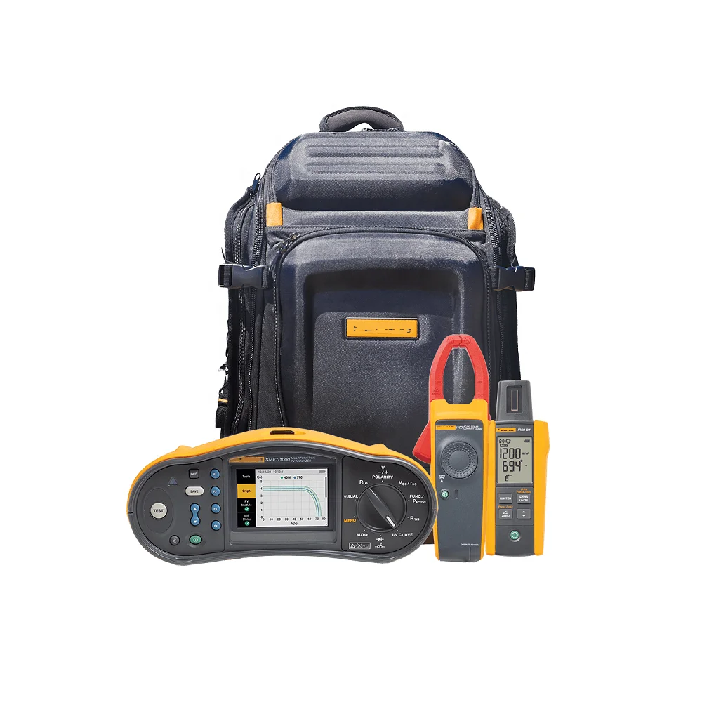 New and Original Flk SMFT-1000 Solar Tools Kit: Flk Multifunction PV Tester and Performance Analyzer, I-V Curve Tracer