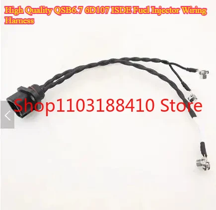 

Excellent Quality QSB6.7 6D107 ISDE Fuel Injector Wiring Harness 3287699 5301509 4896052 FOR HYUNDAI R215-7 PC200-8