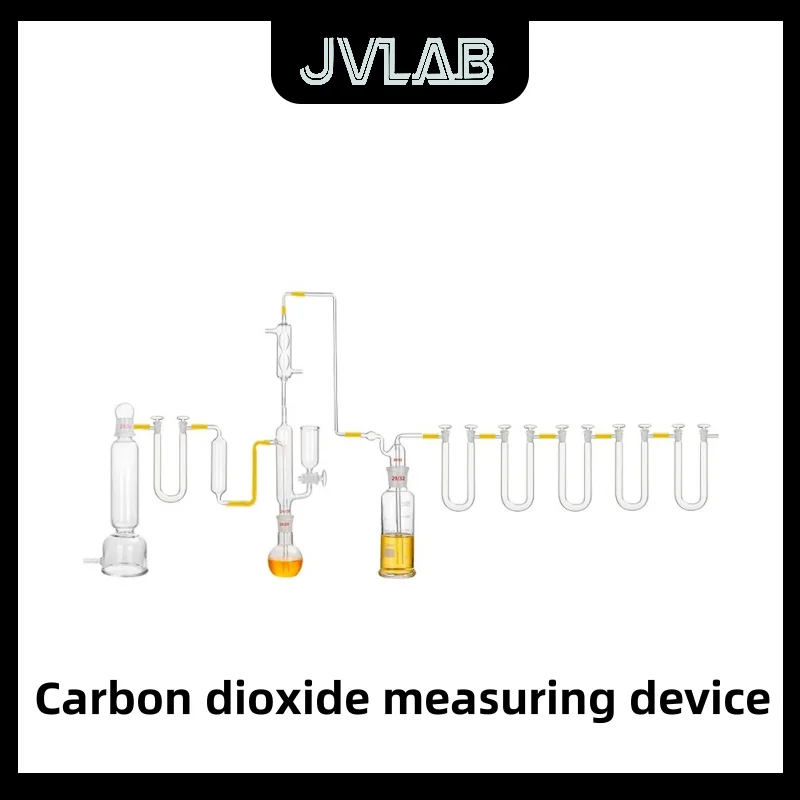 

​Carbon Dioxide CO2 Determination Apparatus Absorption Method for Cement Inorganic Materials Lab Analysis JVLAB