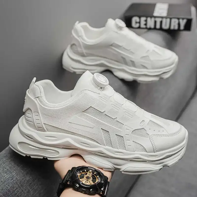 Platformed High Platform Retro Boots Man Heels White Dress Luxury Wedding Man Shoes Sneakers Sport Affordable Price