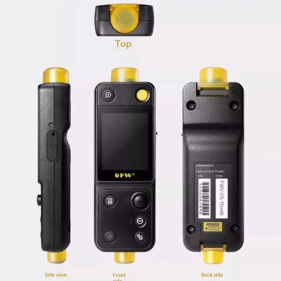 OFW SC APC/SC UPC Optic Fault Finder 20KM Handled OTDR Support Active Fiber Test Fiber Ranger FTTH Breakpoint Tester Meter VFL