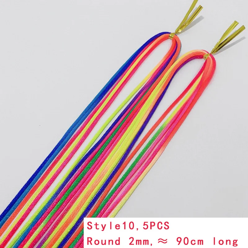 64Pcs Kleurrijke Haar Wrap String, Haar Strings Voor Vlechten, Diverse