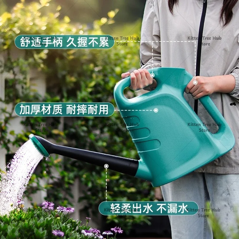 Thickened Large Capacity Long Spout Watering Can For Succulents Garden Flower Irrigation Sprinkling Pot