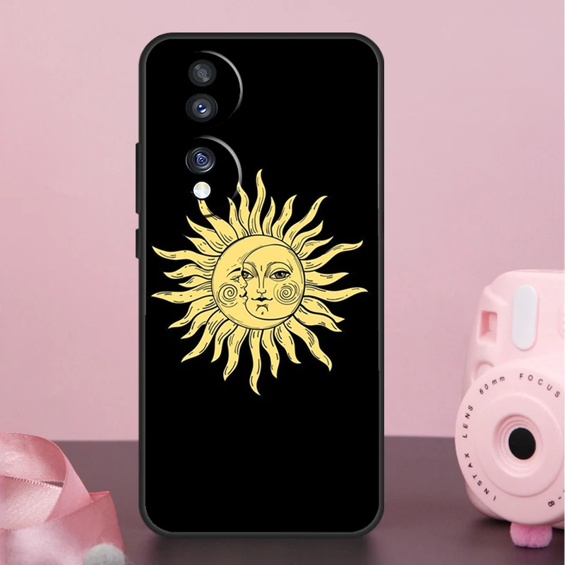 Sun Moons Star Astrological Celestial Case For Honor 90 70 50 10 Magic 5 Lite Magic 6 Pro X7 X8 X9 X6a X7a X8a X9a X9b X8b Cover