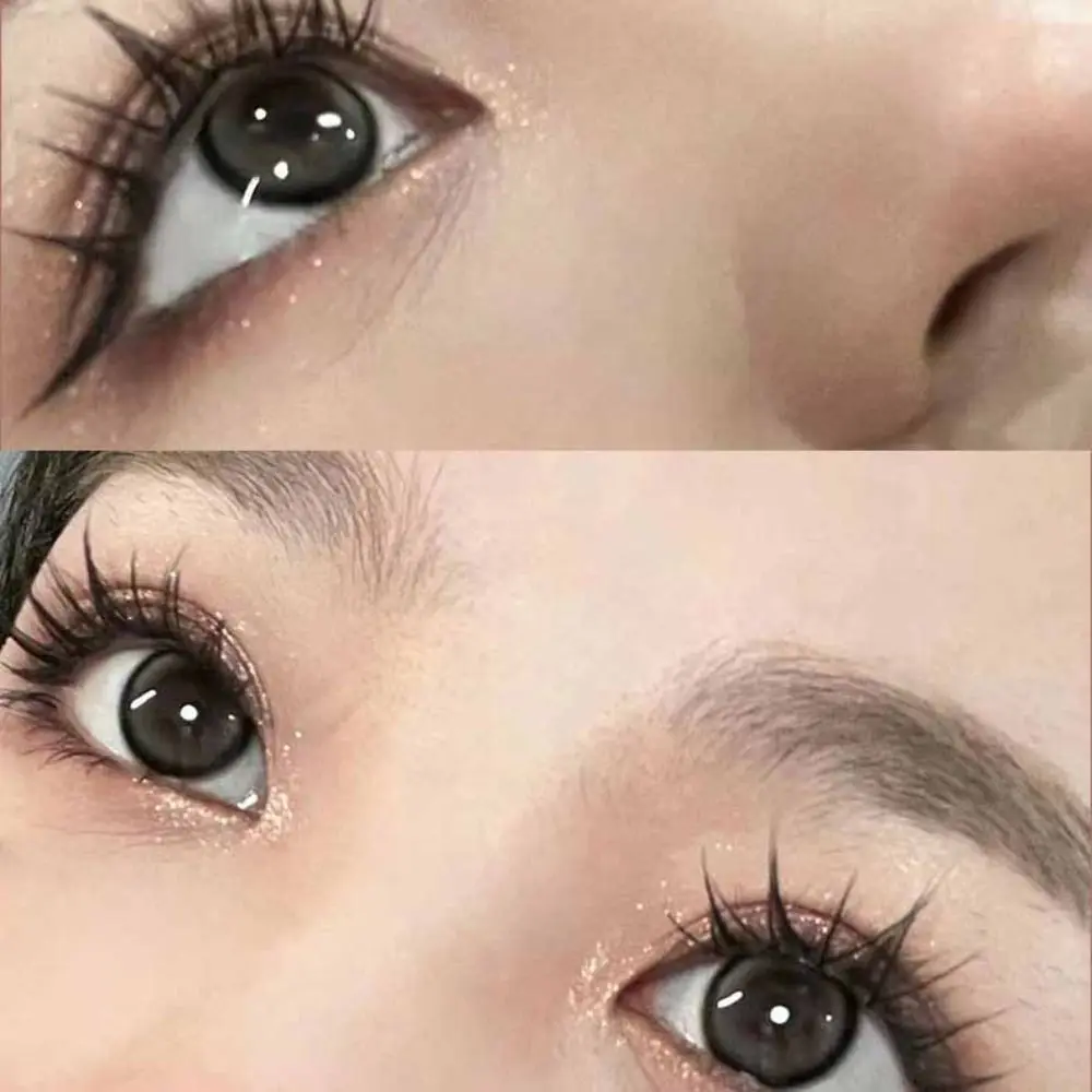 

Lashes Extension Fake Cluster Eyelashes DIY Dense Fluffy False Eyelashes Long Lasting Reusable Thick Curled Up Eyelashes