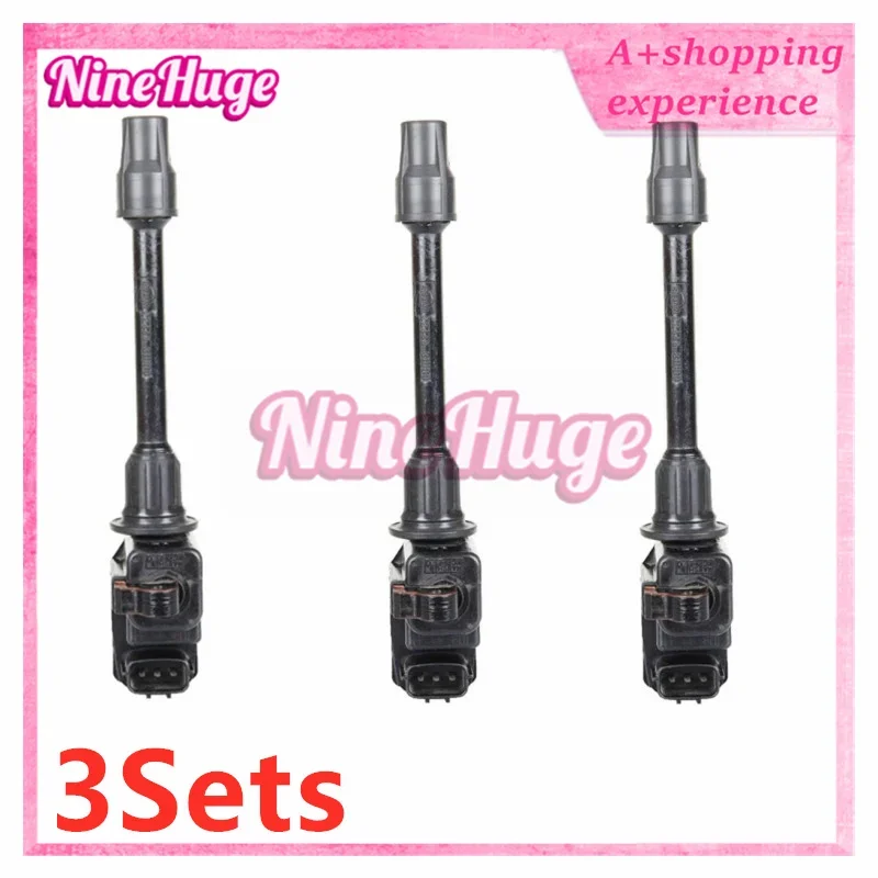 3Sets 22448-31U01 22448-31U05 22448-31U06 22448-31U10 New Ignition Front Coil  for INFINITI I30 NISSAN MAXIMA QX II A33 III A32