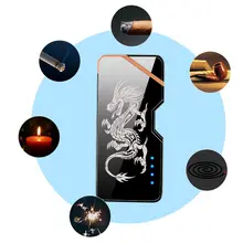 Laser Plasma Arc Lighter Rechargeable Windproof #2