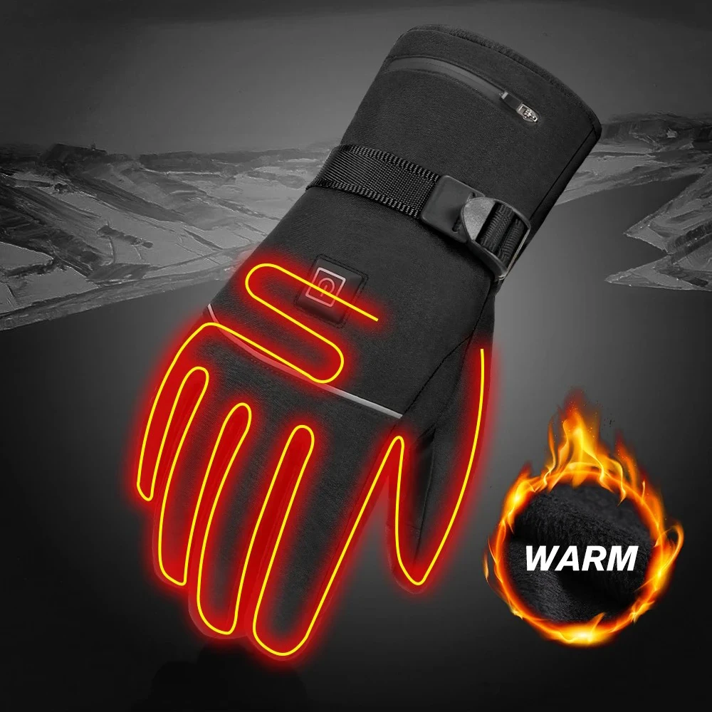 

Winter Motorcycle Gloves Waterproof Warm Windproof Touch Screen Off-road Motorcycle Riding Gloves Outdoor Skiing Warm Gloves
