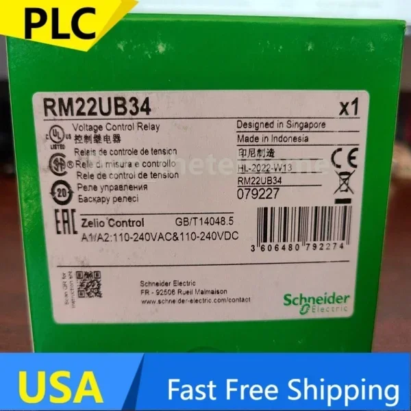 

2026 Packaging Rm22ub34 1-phase Voltage Control Brand New Original Spot Plc