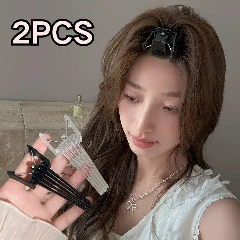 

2/1pcs Volume Hair Clip For Fluffy Bangs High Lift Root Curling Hairpin Women's Fluffy Hair Styling Clip For Natural Volume