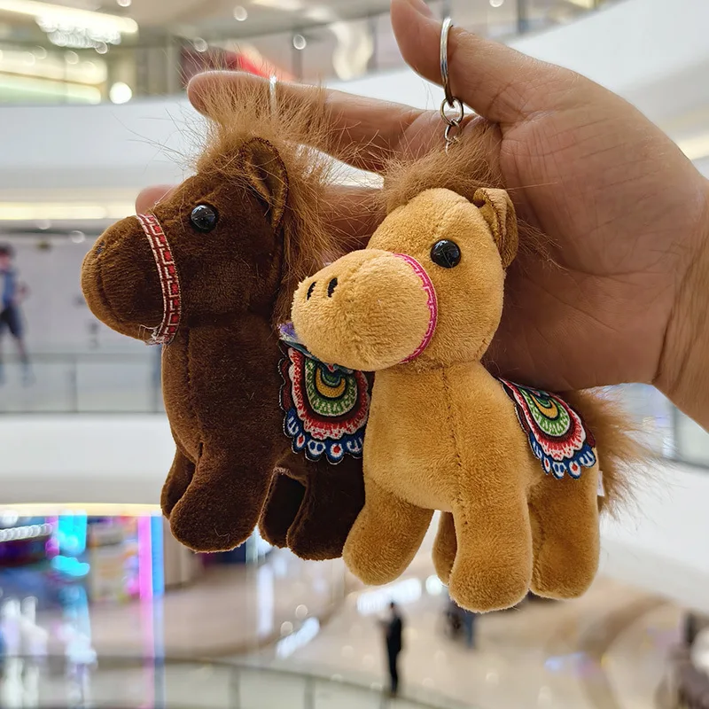 

Cute simulation animal, horse pendant, plush toy, pony bag, pendant, keychain, cloth doll, doll