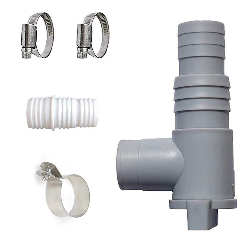 

1 Set Motorhome Waste Grey Water Tank Drainage Drain Tap 28mm 32mm Includes Mounting Bracket Caravan Accessories