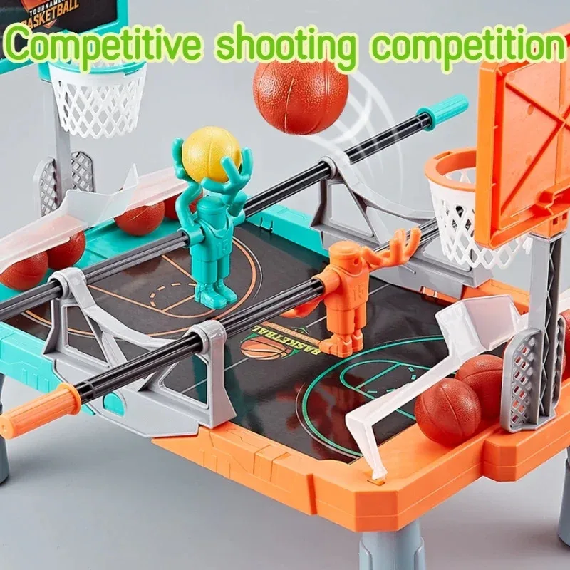 Mini Catapult Fingertip Basketball Toys Portable Party Goal Game Parent-child Interactive Board GameToys Gift for Kids Adult