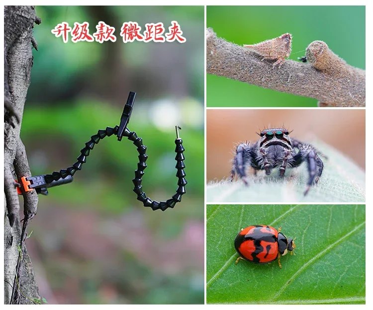 60cm Magic Arm Clamp Clip and Tripod for Macroshot Insects Flower Macro Photography Tool