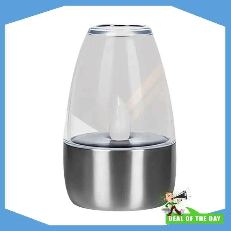 24-Hour Delivery 1PCS For Wedding Party Garden Decoration Rechargeable LED Solar Candles Light Flameless Outdoor Waterproof Lamp