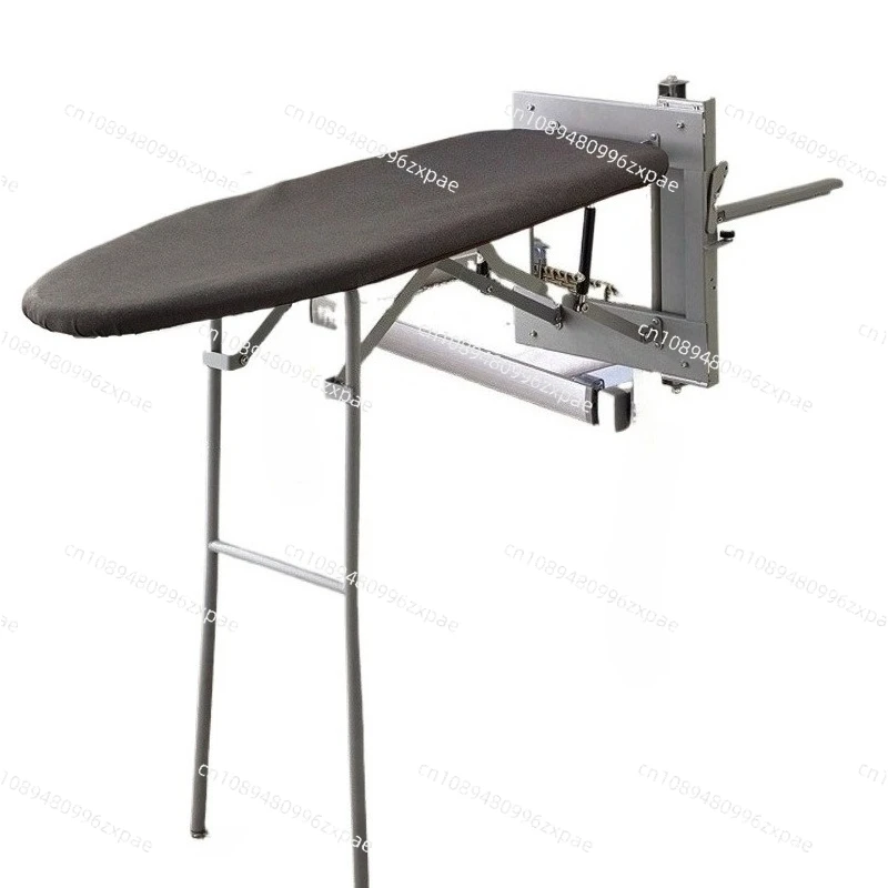 Hidden Ironing Board Wall Mounted Folding Ironing Board with 180 Degree Rotation Cushioning