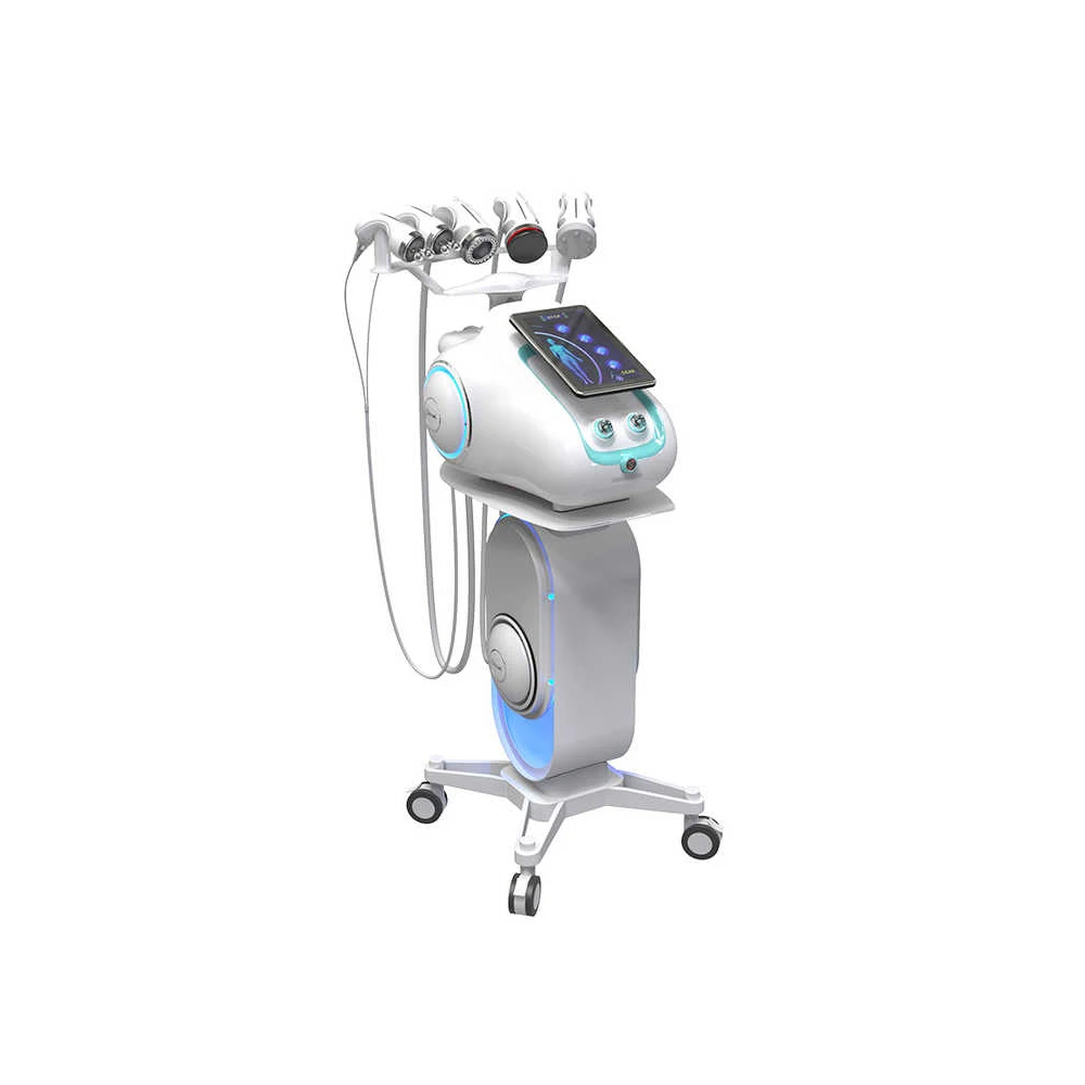 Устройство для очистки кожи 6 в 1, вакуумная машина для глубокой очистки лица с Черной головкой