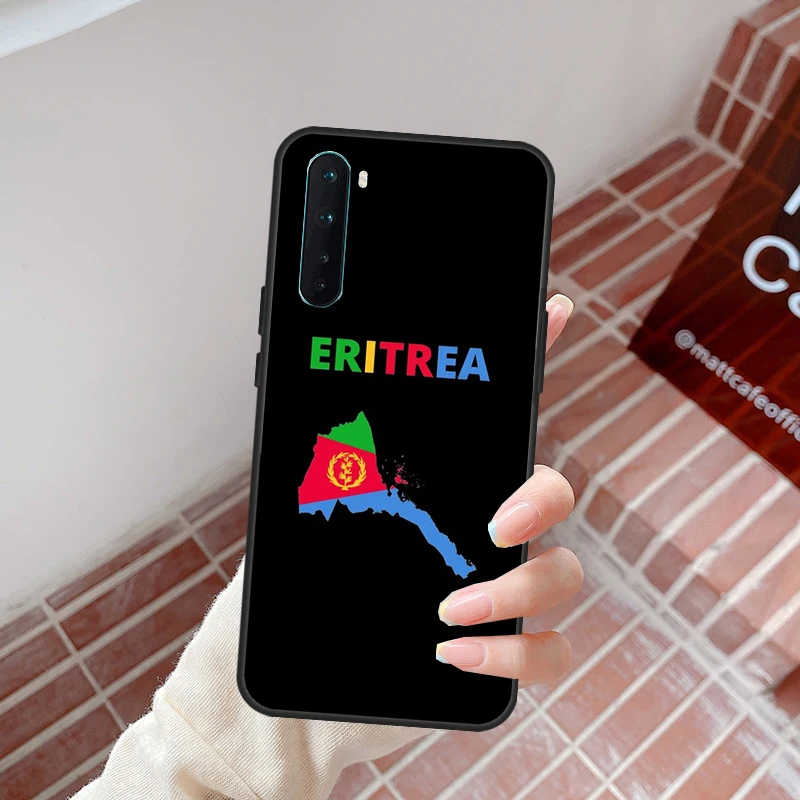 Custodia bandiera dell'Eritrea per OnePlus 13 12 11 13s 13R 12R 10R 10T 8T OnePlus Nord 5 CE 3 2 4 Lite N20 N30 Cover