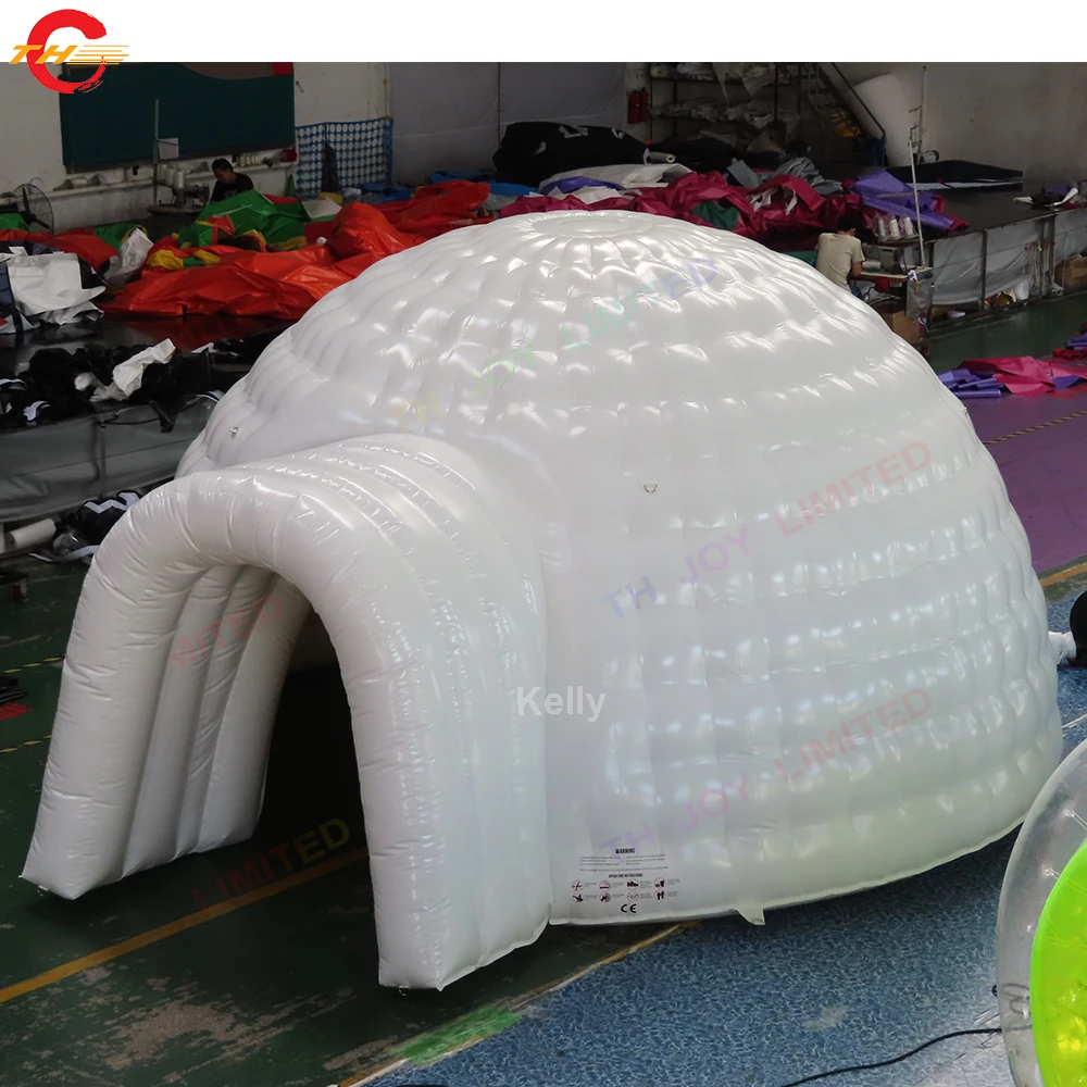 Free Shipping Inflatable Dome Tent Pvc Tarpaulin Giant Air House Igloo Marquue Events Tent for Sale