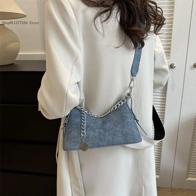 Small Niche Design Armpit Bag Women's High-End Texture Casual and Versatile Chain Crossbody French Staff Bag