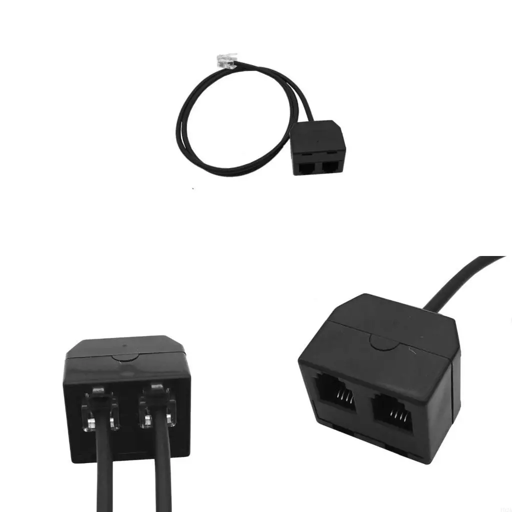 193A Durability RJ9 Y Splitter Telephone Training Adapter for MultiUser Access to a Single Telephone Line in Training