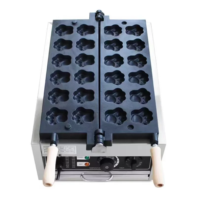 

Electric heating rotating 12-grid kitten paw roast Katie roast cake machine kitten palm modeling