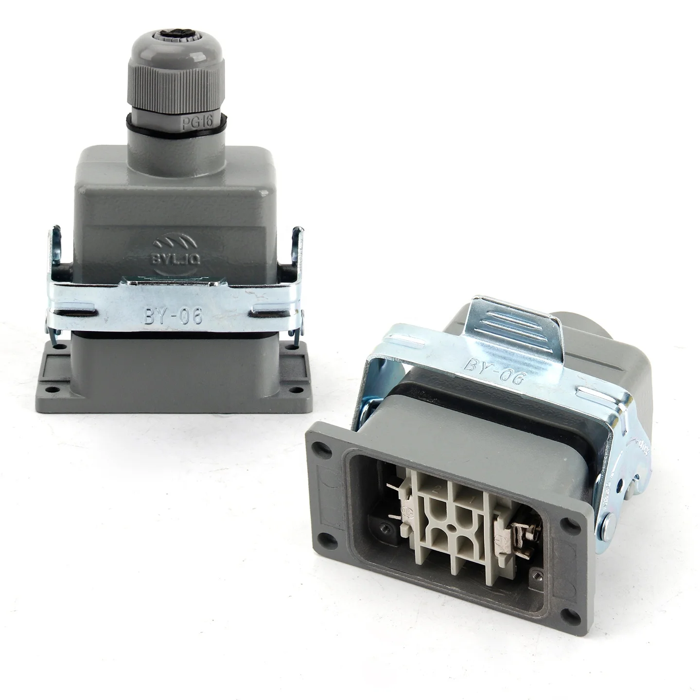 Heavy  D-Sub Micro-D Male/Female Connector 4-24 Pin Brass Contact Aluminum IP65 Power PCB Audio/Video Wire Connections