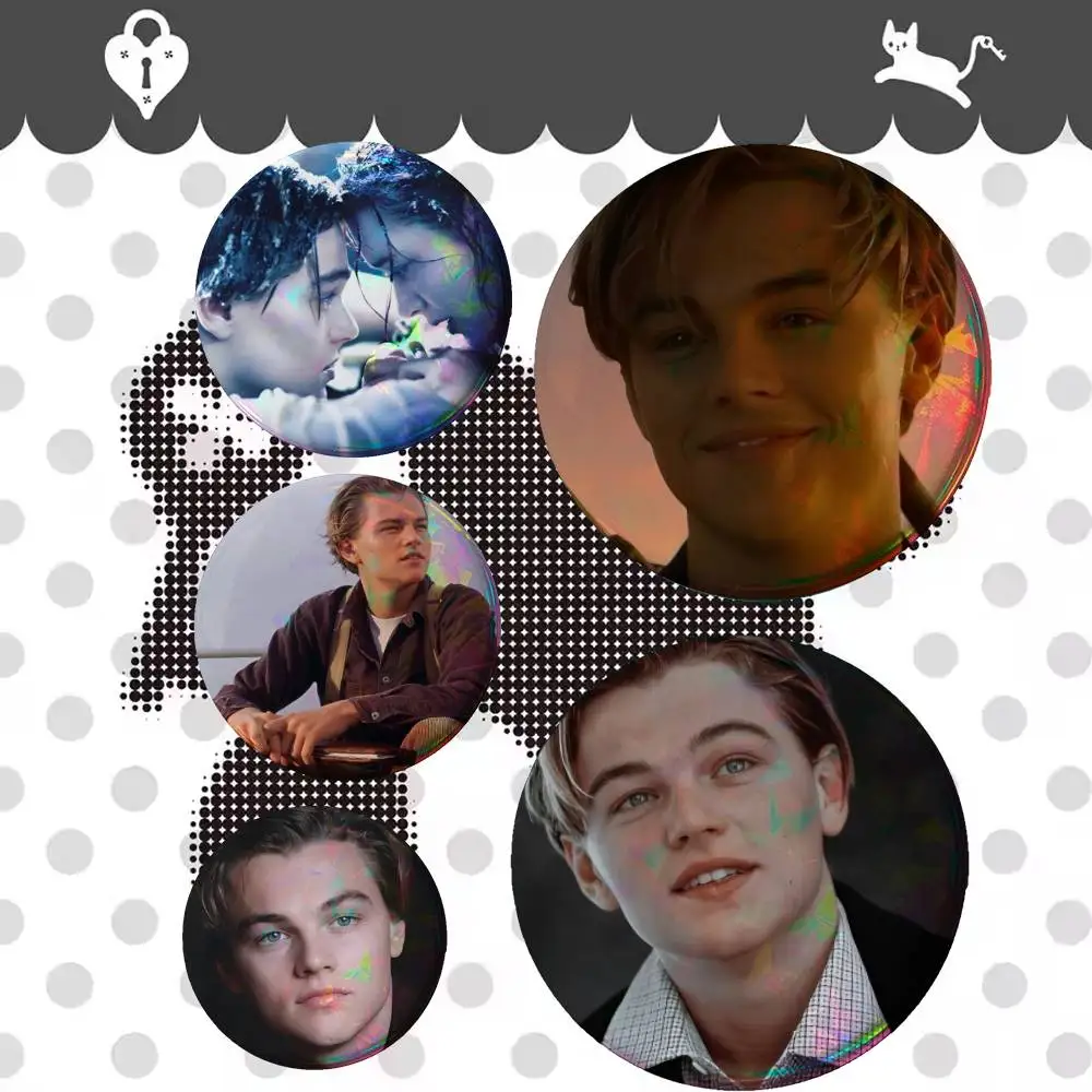 Jack Dawson R-RMS Titanic  Badge on Backpack Accessories  Enamel Pins Round Brooches Clothes Bag Decor Jewlery Friend Gifts