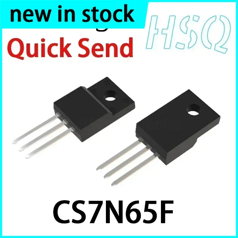 10PCS CS7N65F CS7N65 7N65 Field Effect MOS N Channel 650V TO-220F New