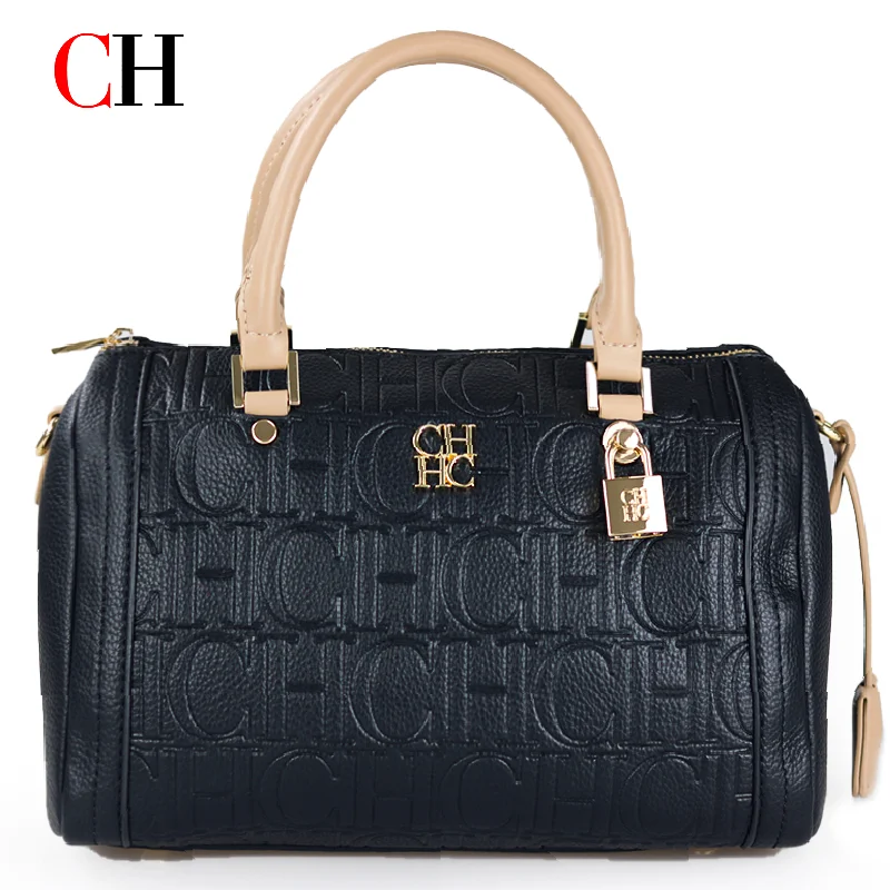 ch-boston-bag-for-women-metal-lock-decor-detachable-crossbody-strap-large-space-commute-vacation-ladies-hand-shoulder-purse