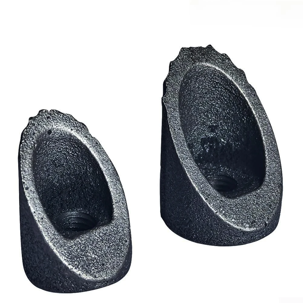 Écrous filetés M8 pour potence de vélo, en fer robuste, trou fileté M8, conception optimisée pour les potences de style col de cygne
