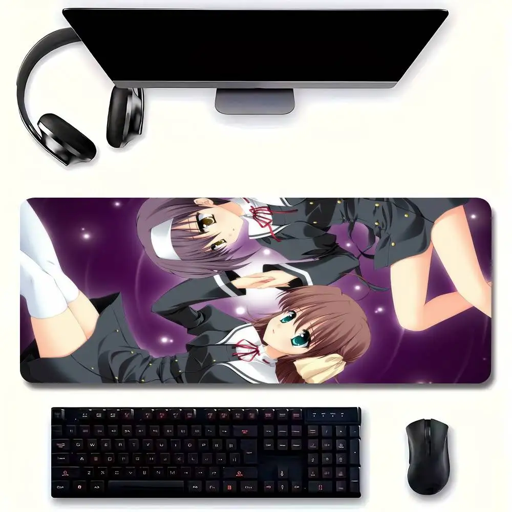 Anime Ef A F-Fairy Tale Of The Two Mousepad Non-slip Suitable For Office Computers Laptops E-sports Game Desk Mats XXL Keyboard