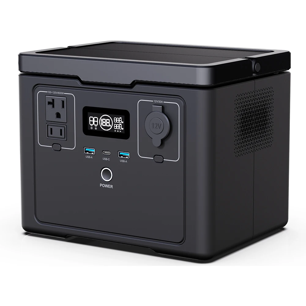Wholesale S03pro Lightweight Outdoor Solar Generator 600W 512Wh Fast Charging LiFePO4 Portable Power Station With UPS Function