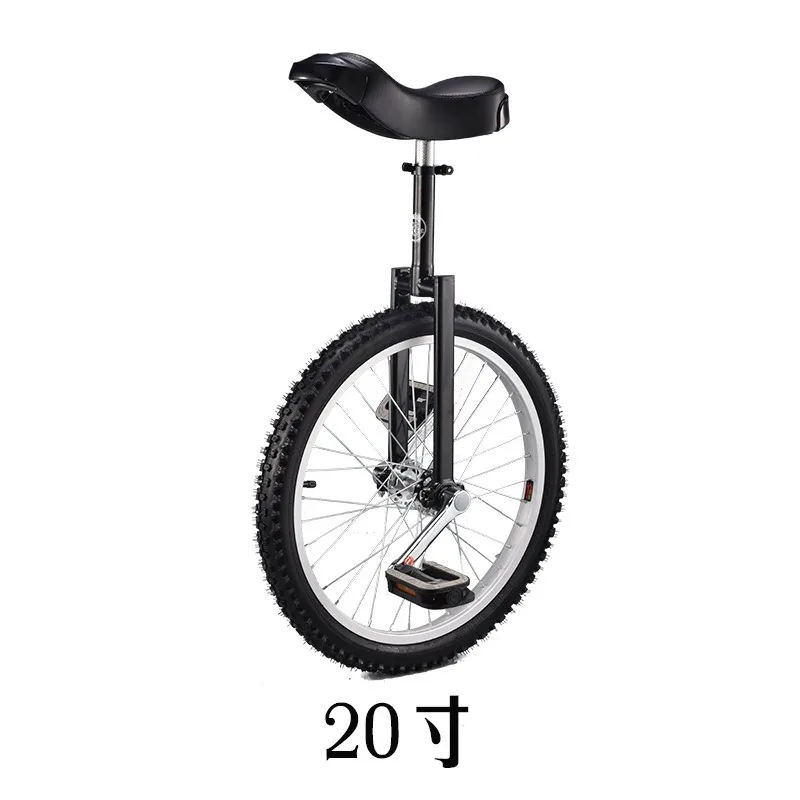 Monociclo de 20 pulgadas, monociclo de una sola rueda para adultos, bicicleta deportiva de equilibrio