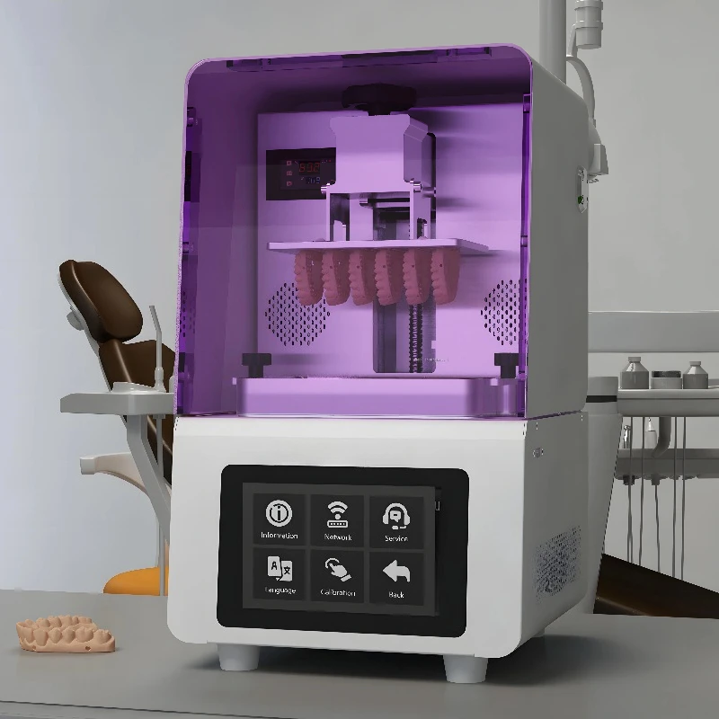 High Intelligent Dental Resin 3D Printer Denture Crown Bridges Making Printer