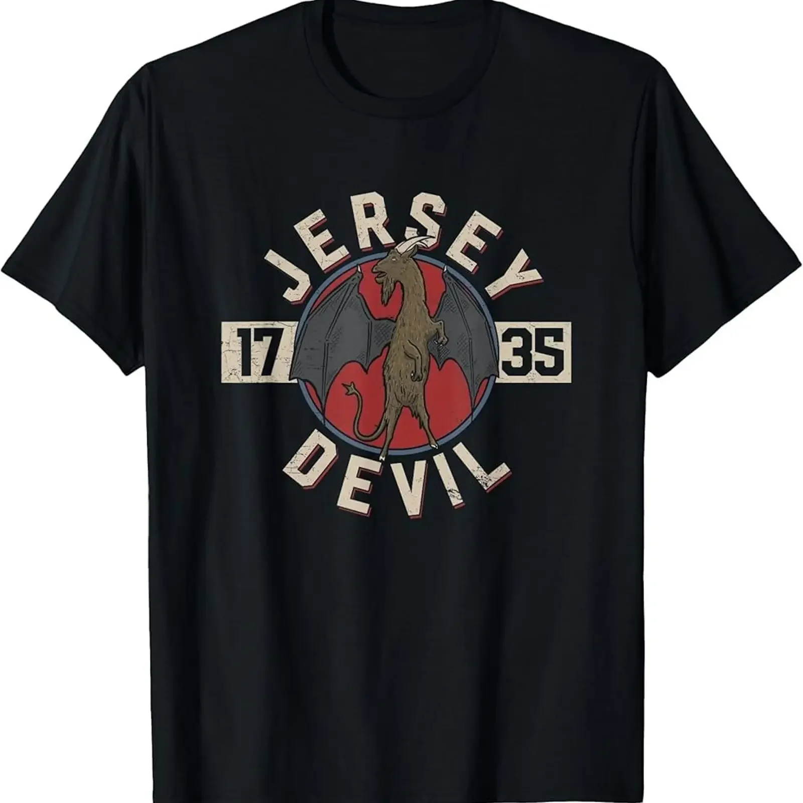 Cryptozoology T Shirt Jersey Devil Cryptid s vintage Washed graphic Unisex Breathable Stylish streetwear Top For Everyday Wear