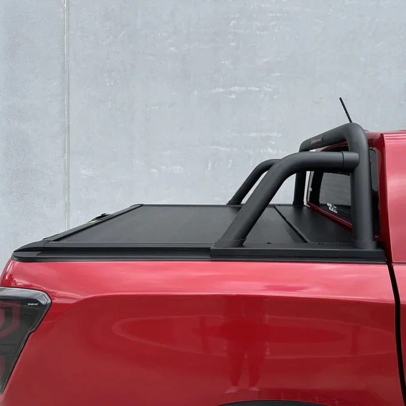 Hot Sale Factory Direct 4X4 Offroad Aluminum Waterproof Roller Shutter Tonneau Cover Lid Ssangyong Musso Sports Khan