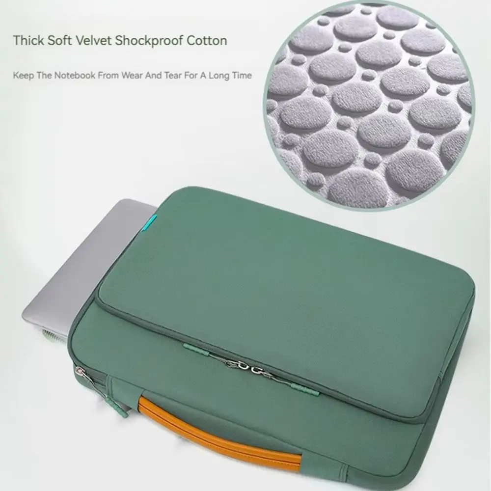 

Travel Bag With Handle Portable Laptop Bags Waterproof Ultra Thin Laptop Case Soft Material Multi-Layer Notebook Sleeve Travel