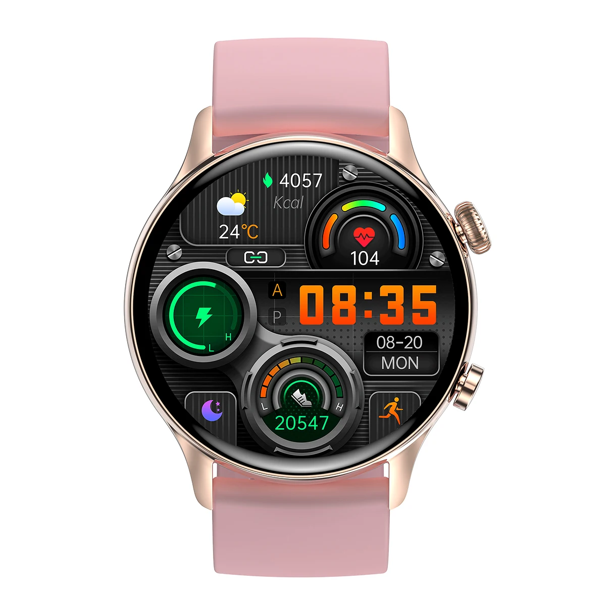 

New Smart Watch Women Men Amoled Screen NFC Access AI Voice Bluetooth Call Heart Rate Health Monitor Smartwatch Fitness Tracker