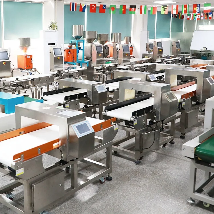 Food Metal Detector For Inspecting Foreign Object In Bagged Vegetable