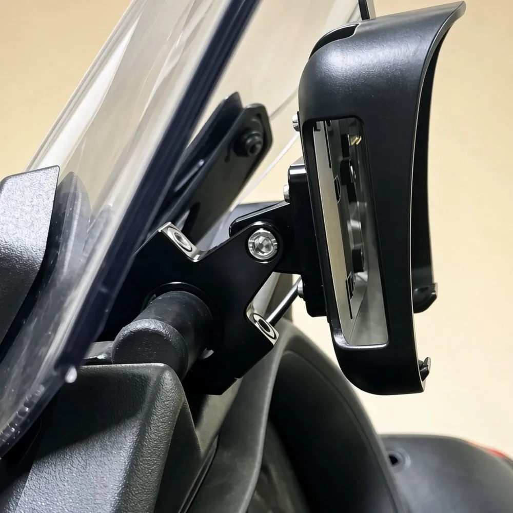 GPS Mount Handlebar Clamp Navigation Bracket FOR Tiger 800/1200/1050 Speed Triple 955 1050 Street Triple 675 RS S SPEED FOUR