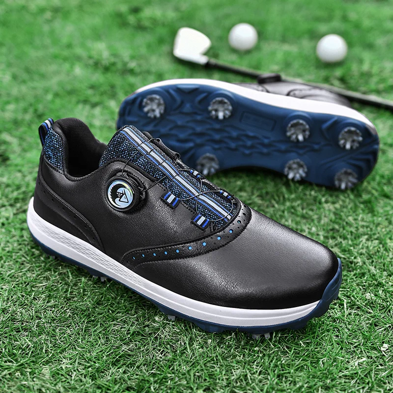 

2026 Hot Sale Man Golf Sneakers Comfortable Walking Shoe Professional Golf Shoe Men Outdoor Lawn Walking Shoes Man