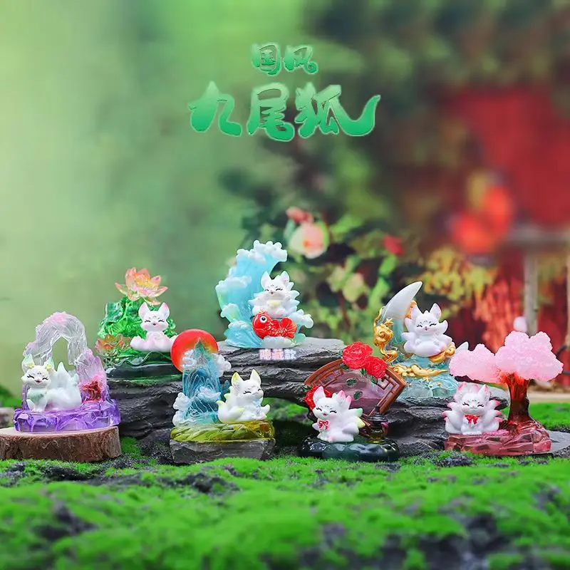 

Горячая новинка: Китайская декоративная настольная лампа-фигурка Девятихвостой лисы в стиле «Китайский шик» (сюрприз-бокс) – светящаяся фигурка, таинственная коробка, подарок-сюрприз