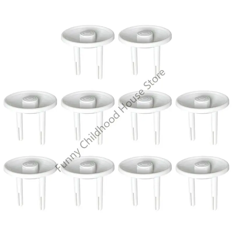 

D0LA 10pcs Dust Pronate Outlet Safety Cover Cover Deb